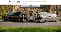 Desktop Screenshot of parkersexecutivecoaches.com